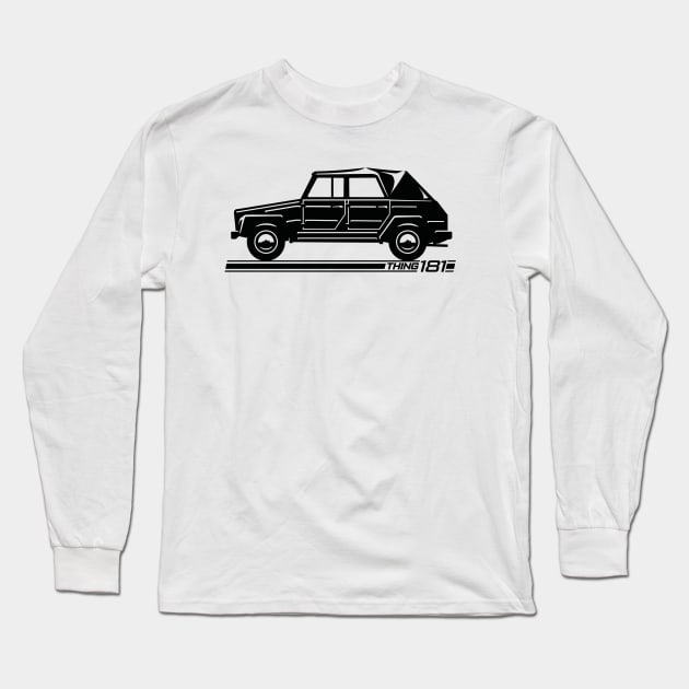 The Thing 181 Long Sleeve T-Shirt by GetTheCar